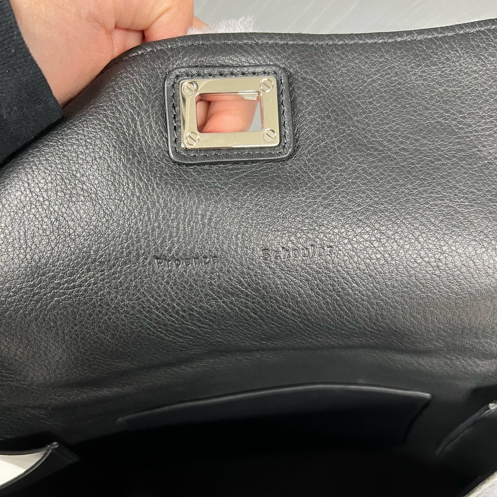 Proenza Schouler Lavender Shearling Clutch - Picture 9 of 10